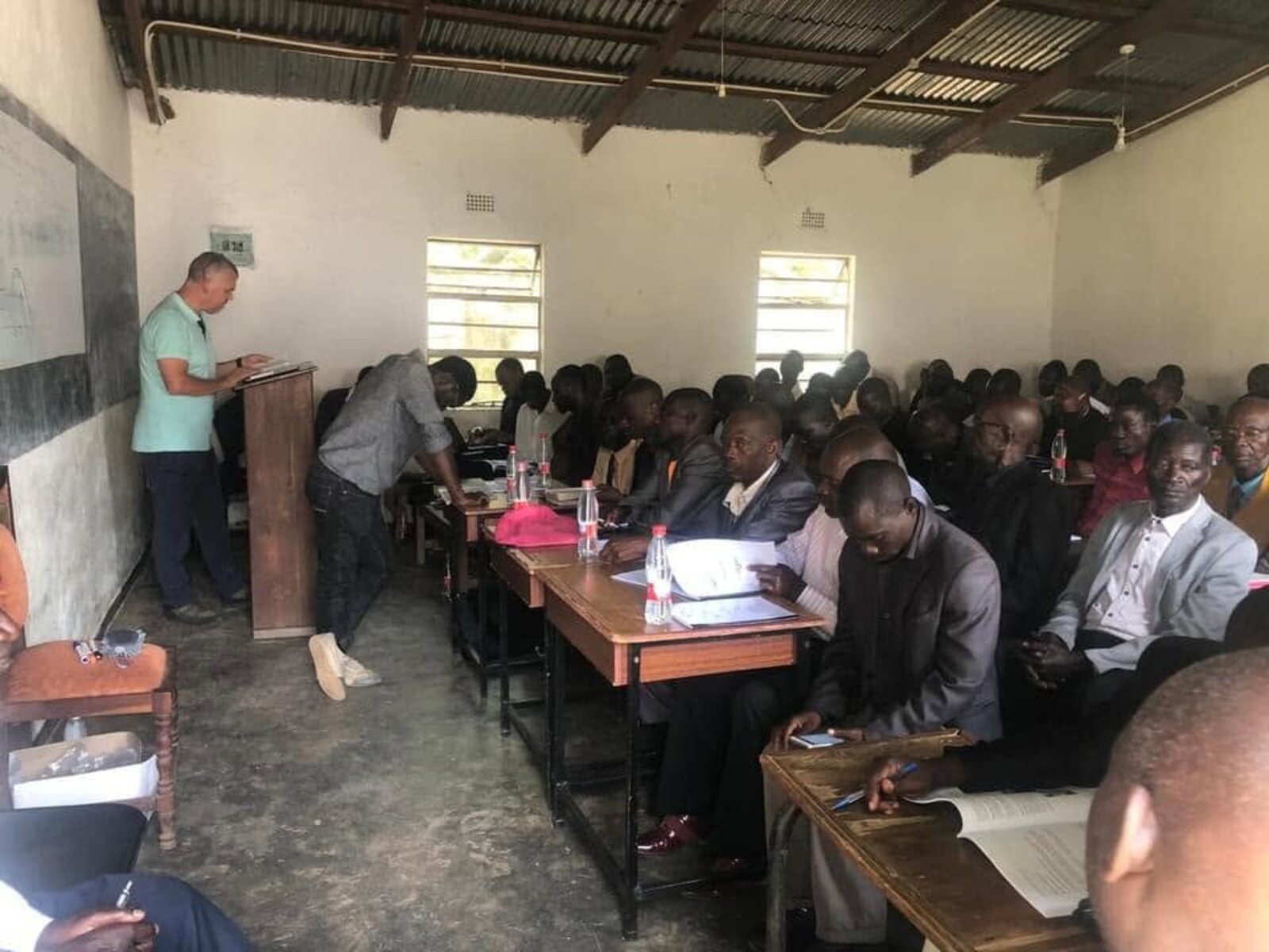 Dave Holdt teaching in South Africa, April 2026