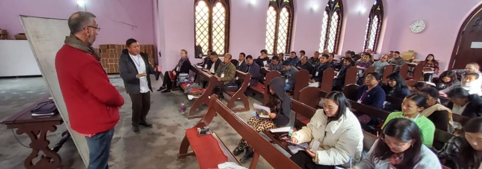 EPW training in Darjeeling, similar to events in Hyderabad.